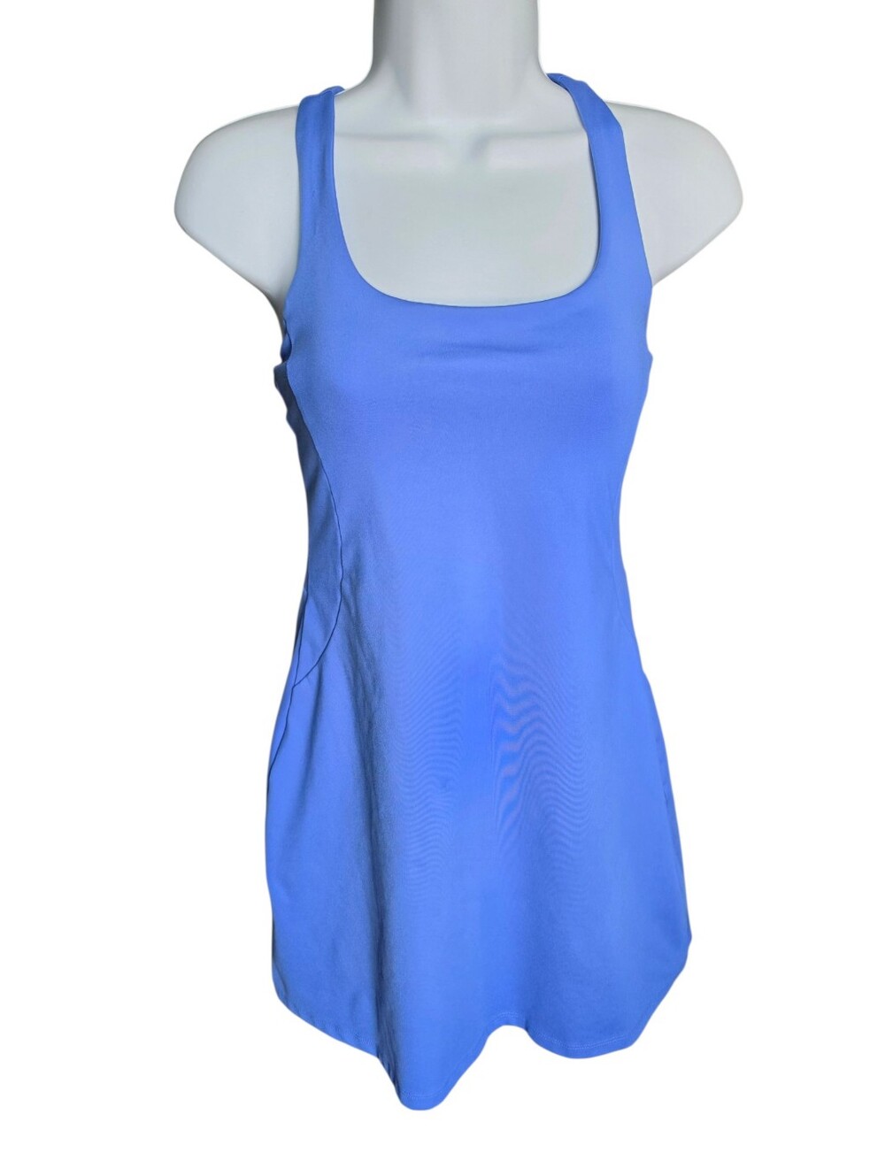 Girlfriend Collective Paloma Athletic Dress - Blue - Size Small